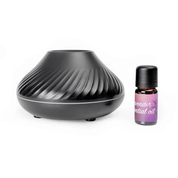 Platinet Flame aromadiffúzor 6,5W 130ml LED világítással - fekete + 10 ml levendula illóolaj