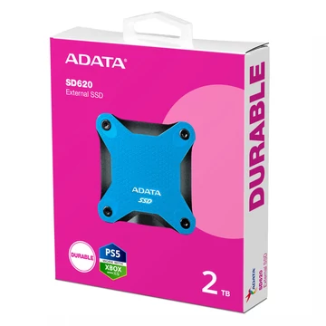 ADATA SD620 külső SSD 2TB USB 3.1 - kék (520/460 MB/s)