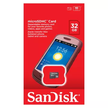 Sandisk Ultra Micro SDHC 32GB Memóriakártya Class 4