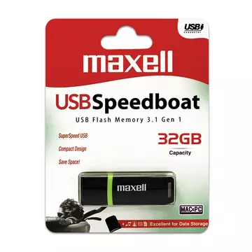 Maxell Speedboat 32GB Pendrive USB 3.1