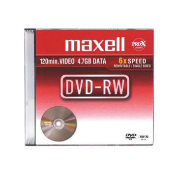 Maxell DVD-RW 4.7GB 6X Normál Tokban (1) - 275524.05.TW