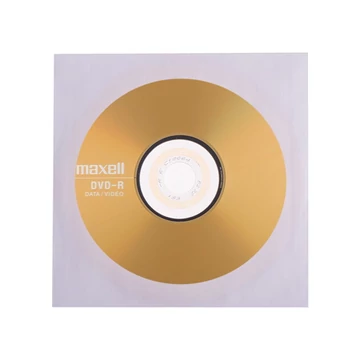 Maxell DVD-R 16X lemez papírtokban 4,7 GB - 10 db (D908)