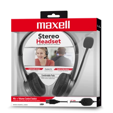 Maxell HS-HMIC fejhallgató mikrofonnal