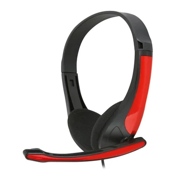 Freestyle  HI-FI Stereo Headset + MIC FH4008R piros