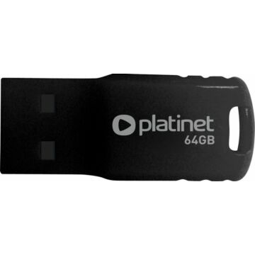 PLATINET F-DEPO PENDRIVE 64GB USB 2.0 Fekete