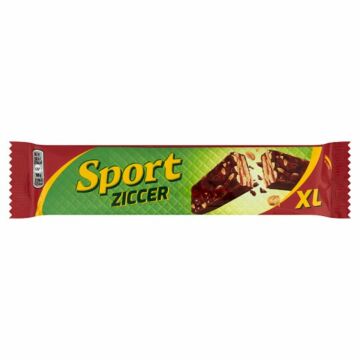 Sport Ziccer XL Wafer with Rum-Flavored Peanut Filling with Peanuts and Dark Chocolate 49 g