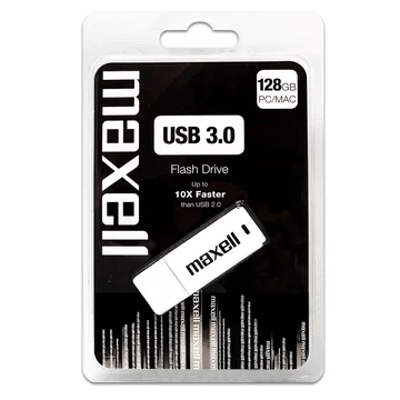 Maxell pendrive 128GB USB 3.0 - fehér