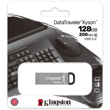 DTKN/128GB Kingston DataTraveler Kyson 128GB Pendrive [200 MB/s] USB3.2 Gen 