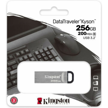 DTKN/256GB Kingston DataTraveler Kyson 256GB Pendrive [200 MB/s] USB3.2 Gen 