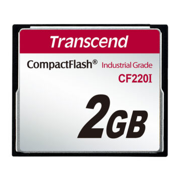 TS2GCF220I Transcend 2GB CF220 Industrial Compact Flash Kártya [UDMA5]