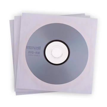 Maxell DVD-RW 2X lemez 4,7 GB - papírtokban (10 db)