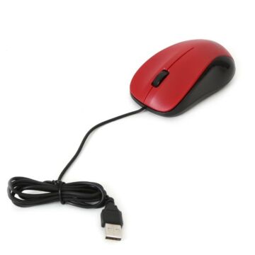 Mouse Omega OM-412B Optical 1000Dpi Red - 42977 - OM_412R