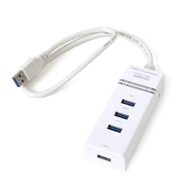 42463 Omega USB 3.0 HUB 4 port Fehér