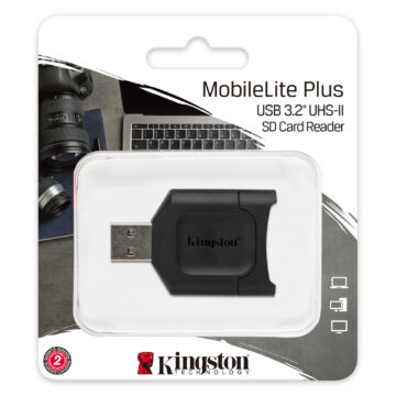 Kingston MobileLite Plus kártyaolvasó, USB 3.1 microSDHC/SDXC UHS-II MLPM