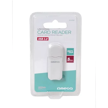 42847 Omega microSD kártyaolvasó [USB 3.0]