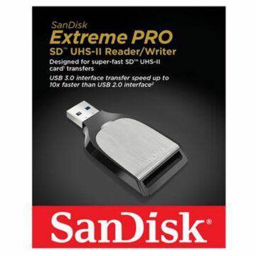 SANDISK Extreme PRO kártyaolvasó SD UHS-II USB 3.0 - SDDR_399_G46
