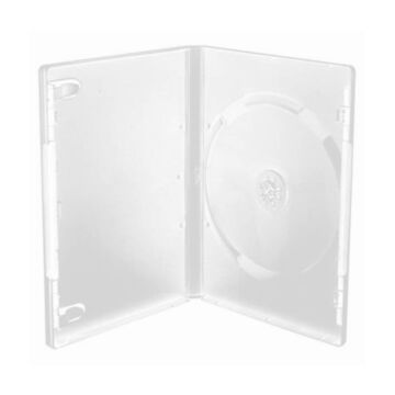 BOX07-M DVD tok 14mm - 1 lemezes, szimpla (Fehér)