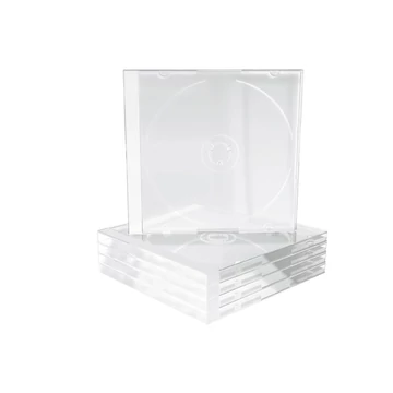 CD tok normál szimpla 10,4 mm Crystal Clear (5 db)