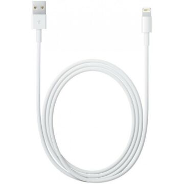 Omega Ouipl USB Lightning Kábel Iphone5-Höz, Ipad4-Hez És Ipad Minihez, Fehér 41861 - OUIPL