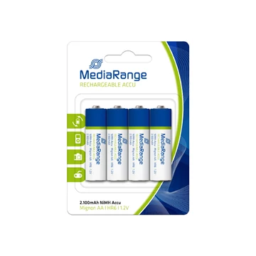 Mediarange AA Hr6 2100mAh Akku Tölthetős Elem (4) Blister - MRBAT121