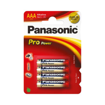 9718 Panasonic Pro Power AA 1,5V Alkáli Ceruza Elem LR06 (4)