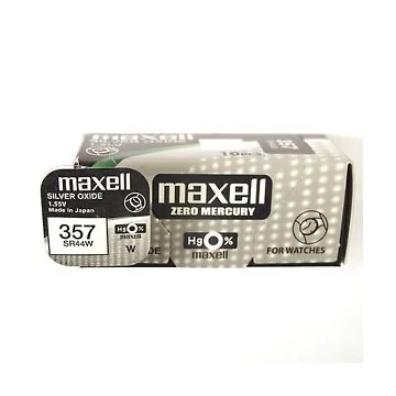 Maxell Ezüst-Oxid Gombelem SR44W (357)