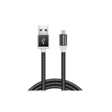 AMUCAL-100CMK-CBK ADATA Micro USB kábel [1m] fekete