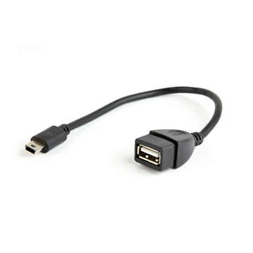 A-OTG-AFBM-002 Gembird OTG kábel USB MINI BM -&gt; AF USB 2.0 [15cm]