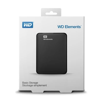 Western Digital Elements Portable külső HDD 4TB USB 3.0 - fekete
