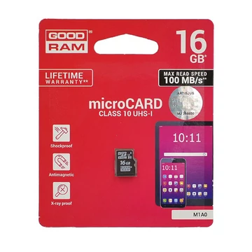 Goodram 16GB microSDHC memóriakártya UHS-I (R12) M1A0-0160R12