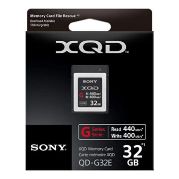 QDG32E SONY G Series 32GB XQD 400 MB/s memóriakártya