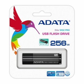 ADATA S102 PRO  PENDRIVE 256GB USB 3.0 Fekete