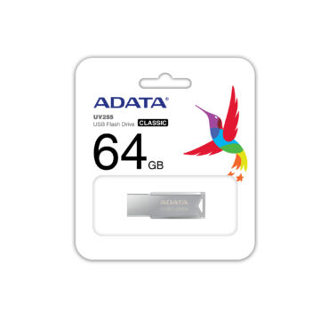 AUV255-64G-RGY ADATA UV255 PENDRIVE 64GB USB 2.0 Ezüst