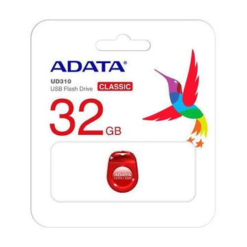Adata UD310 32GB Pendrive USB 2.0 - Piros (AUD310-32G-RRD) - AUD310_32G_RRD