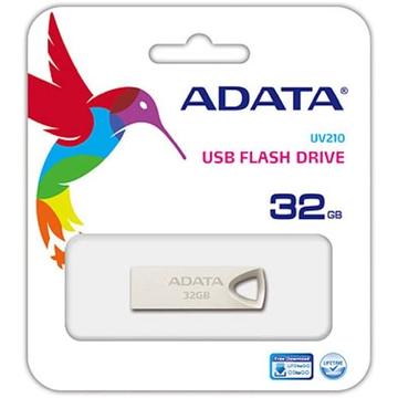 Adata UV210 32GB Pendrive USB 2.0 - Ezüst (AUV210-32G-RGD) - AUV210_32G_RGD