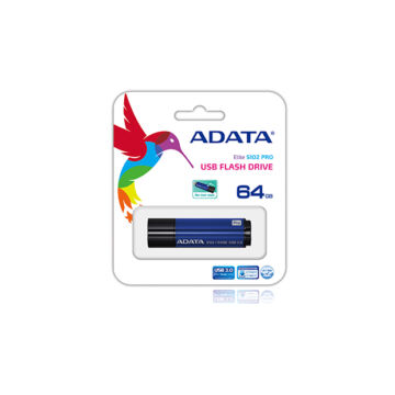 Adata S102 Pro Advanced 64GB Pendrive USB 3.0 - Kék (AS102P-64G-RBL) - AS102P_64G_RBL