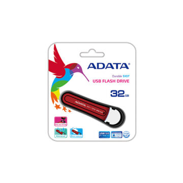 Adata S107 Víz- És Ütésálló 32GB Pendrive USB 3.0 - Piros (AS107-32G-RRD) - AS107_32G_RRD