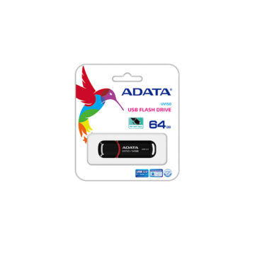 Adata UV150 Slim 64GB Pendrive USB 3.0 - Fekete AUV150-64G-RBK