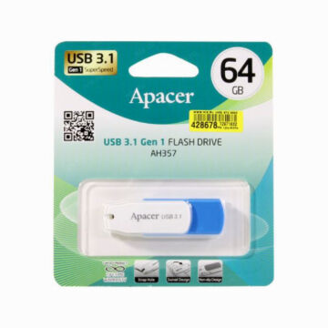 AP64GAH357U-1 Apacer 64GB AH357 USB 3.1 Pendrive