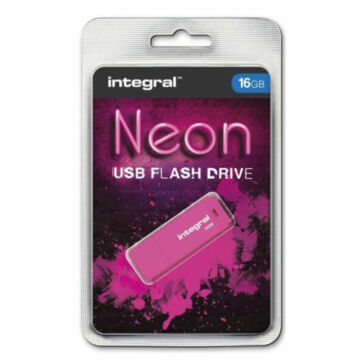 Integral 16GB USB 2.0 pendrive - Neon rózsaszín