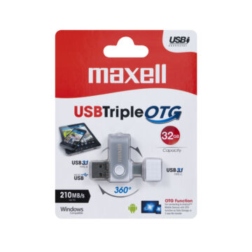 Maxell Triple OTG 32GB  pendrive