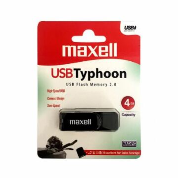 Maxell Typhoon 4GB Pendrive USB 2.0 - 855020_00_TW
