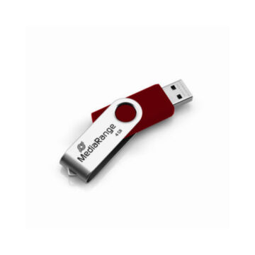 Mediarange 4GB Pendrive USB 2.0 - Piros MR907-RED