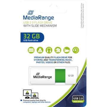 Mediarange 32GB 2.0 Pendrive Color Edition USB 2.0 - MR973