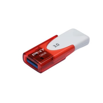 PNY Attache 128GB Pendrive [USB 3.0] Fehér-piros 