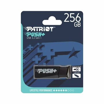 PATRIOT 256GB PUSH+ USB 3.2 pendrive