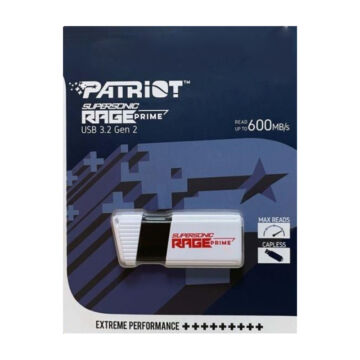 PEF250GRPMW32U PATRIOT RAGE PRIME PENDRIVE 250GB USB 3.2 Fehér