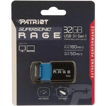 Flashdrive Patriot Supersonic XT Rage 32GB USB3. Speed 180/50MBs PEF32GSRUSB - PEF32GSRUSB