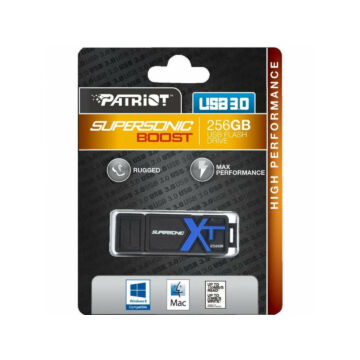Patriot 256GB Supersonic XT Boost USB 3.0 (Max 150MB/s) USB memória PEF256GSBUSB - PEF256GSBUSB