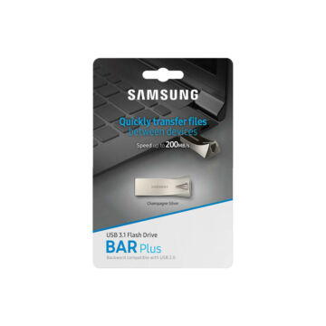 Samsung 128GB Bar Plus USB 3.1 Pendrive - Pezsgőszín (300MB/s) - MUF-128BE3/EU